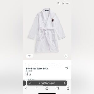 Polo Bear Terry Robe